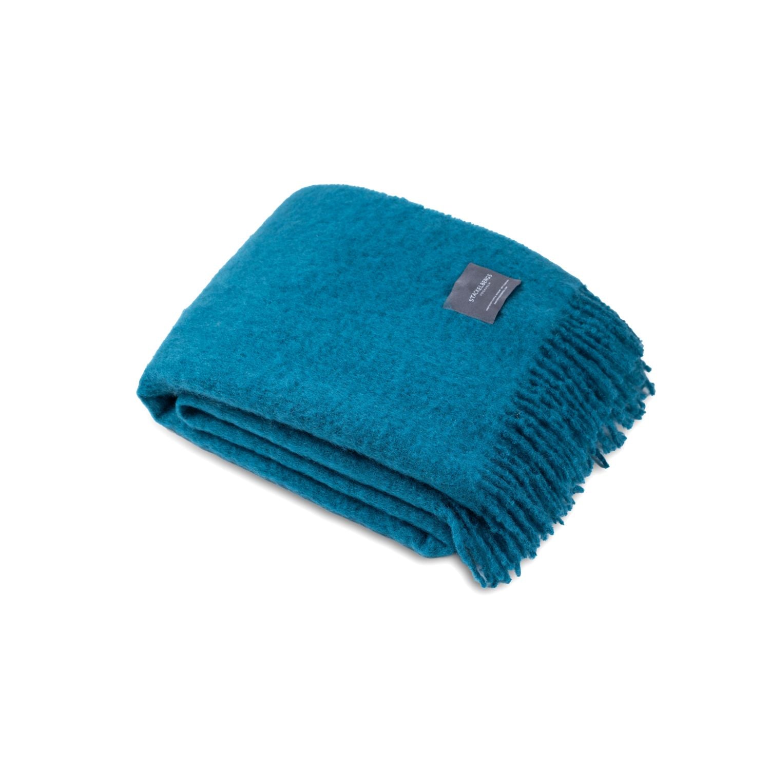 Mohair Blanket  Emerald Green