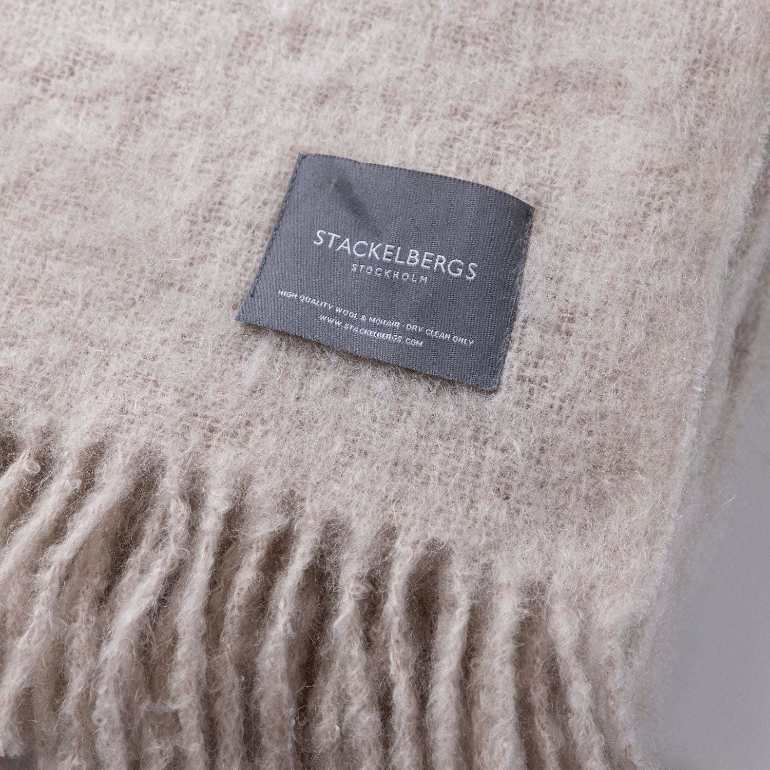 Mohair Blanket Portabello