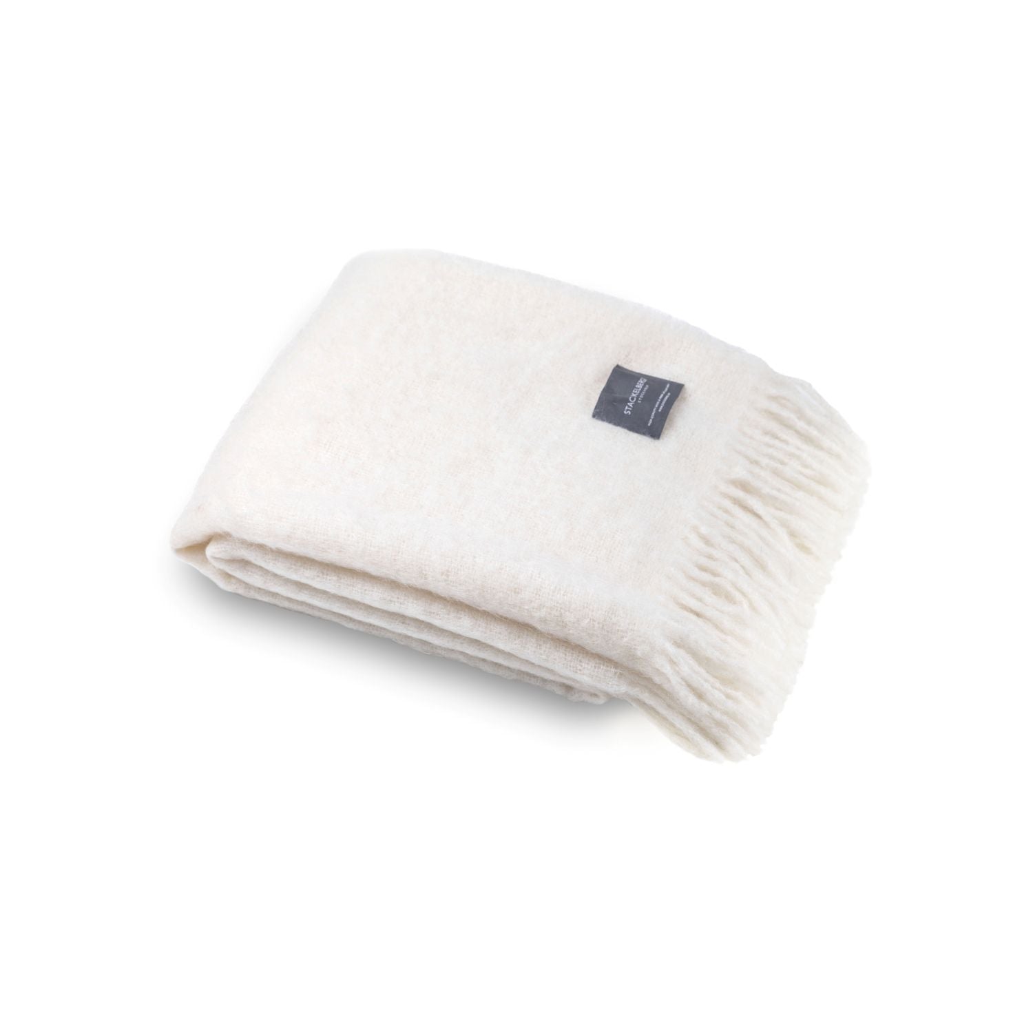 Mohair Blanket Bright White