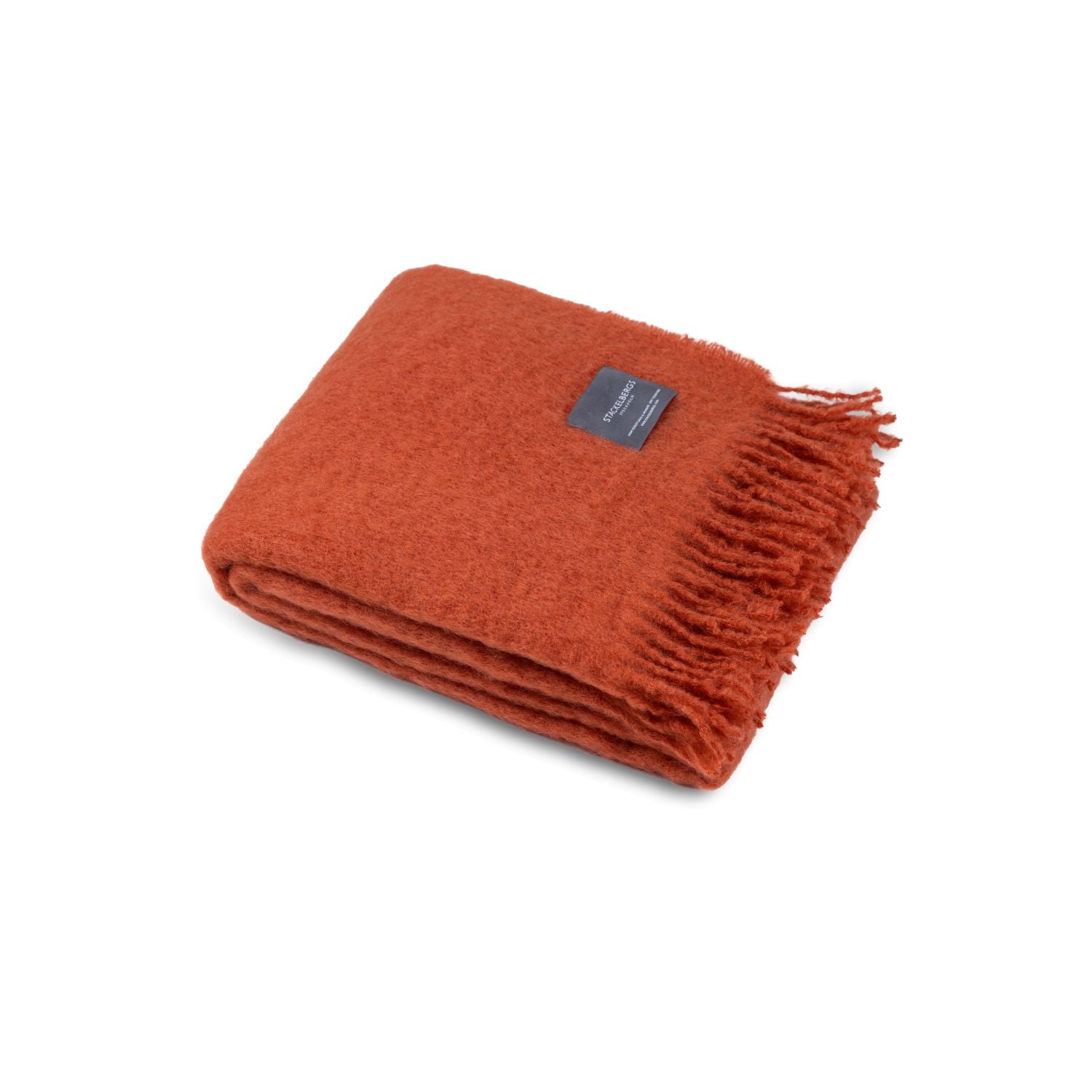 Mohair Blanket Jaffa Orange
