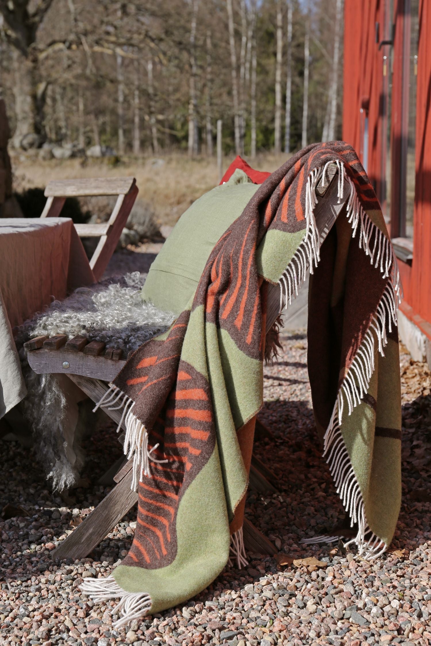 Recycled & Jaquard Wool