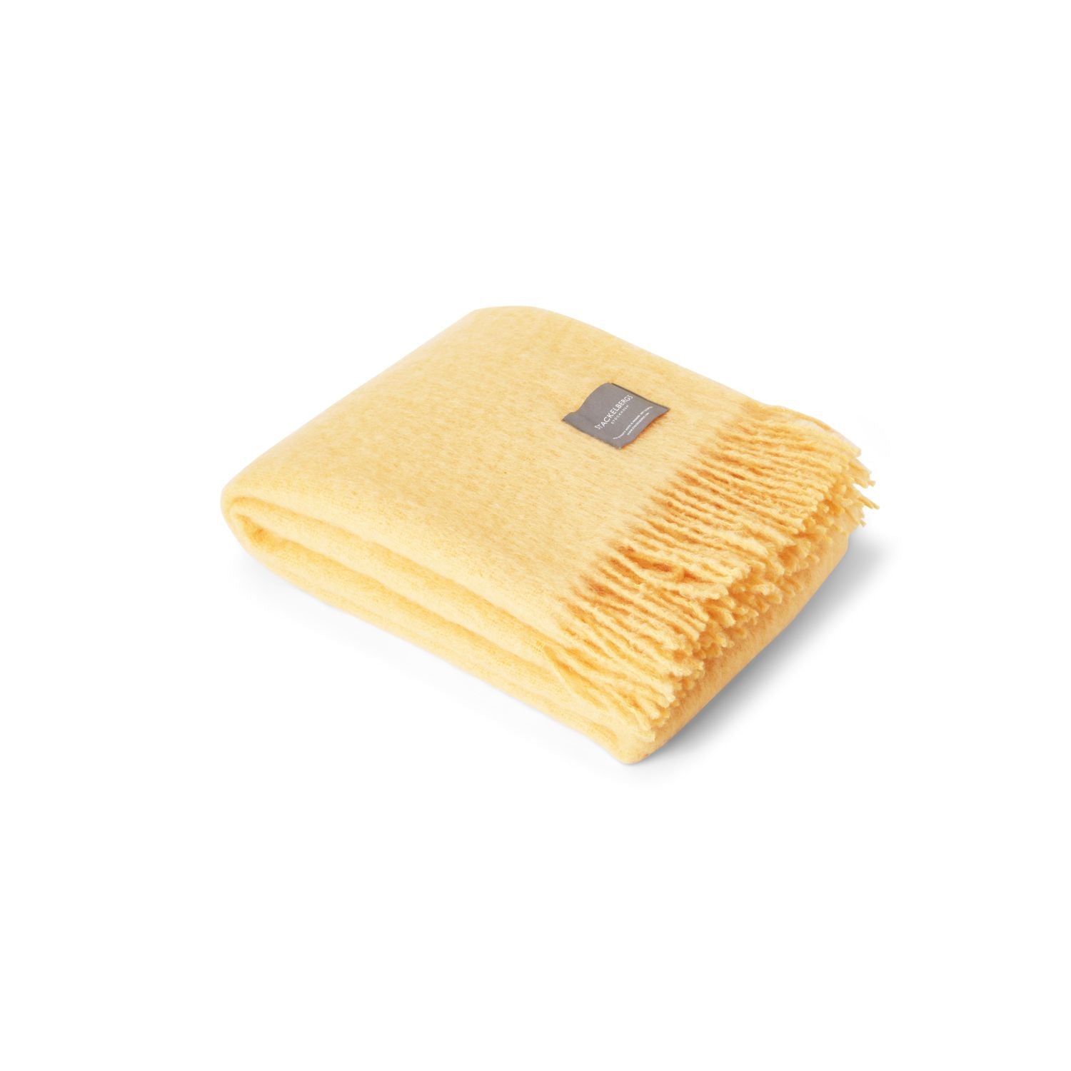 Mohair Blanket Golden Yellow