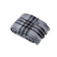 Mohair Blanket Black & Skiffer Check