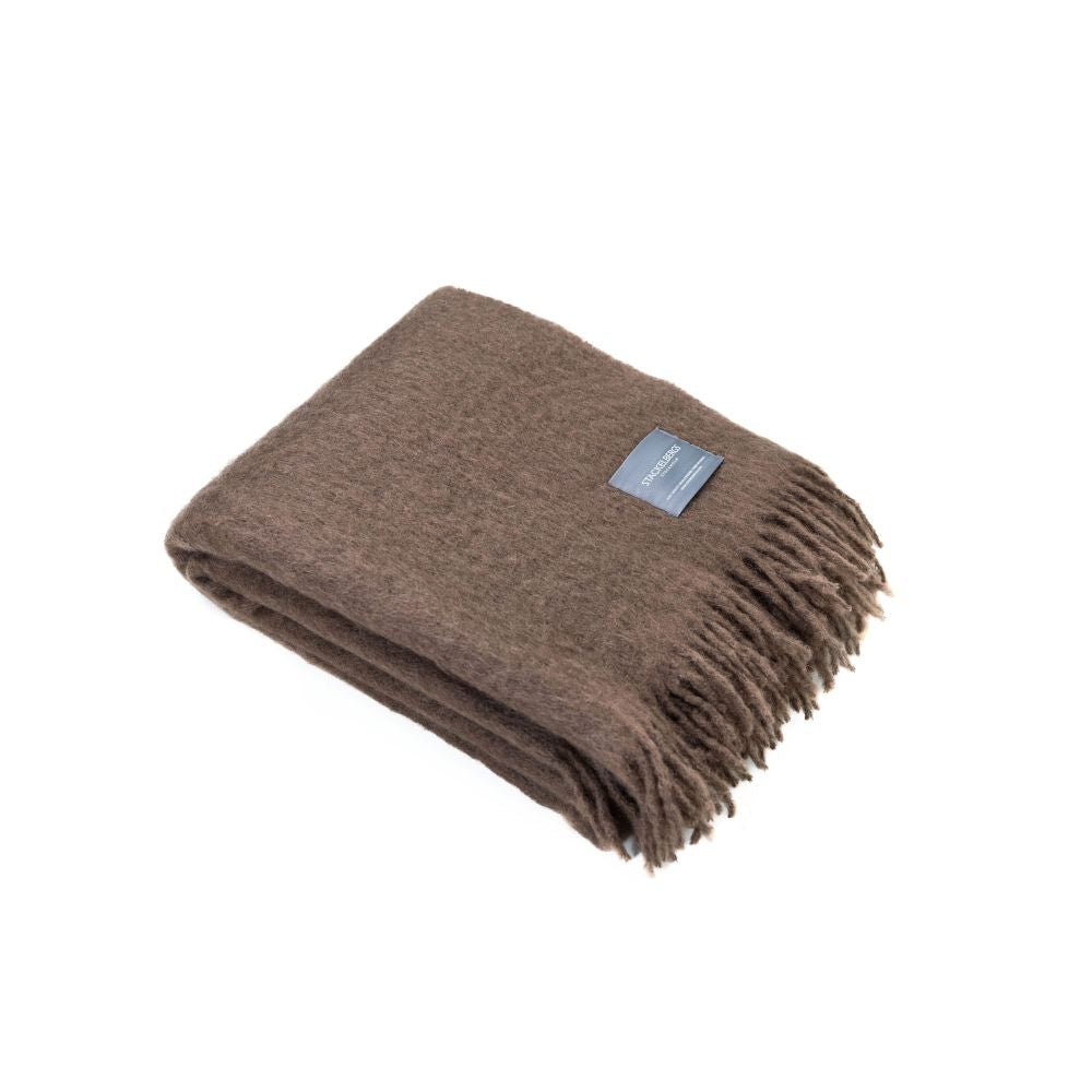 Mohair Blanket Mocca