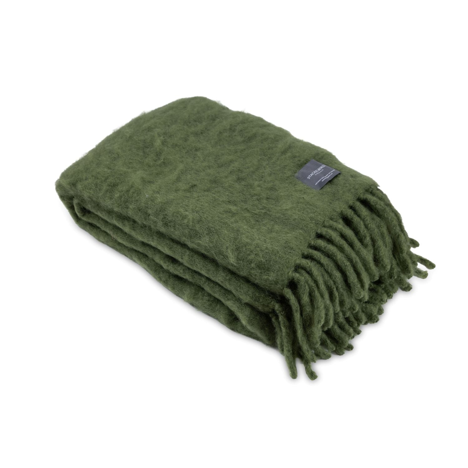 Luxury Kid Mohair Blanket Cedar Green – Stackelbergs