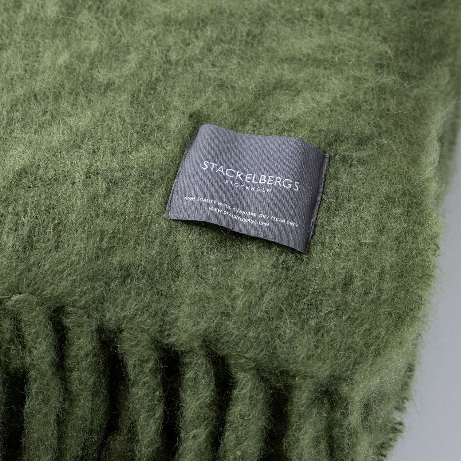 Luxury Kid Mohair Blanket Cedar Green – Stackelbergs