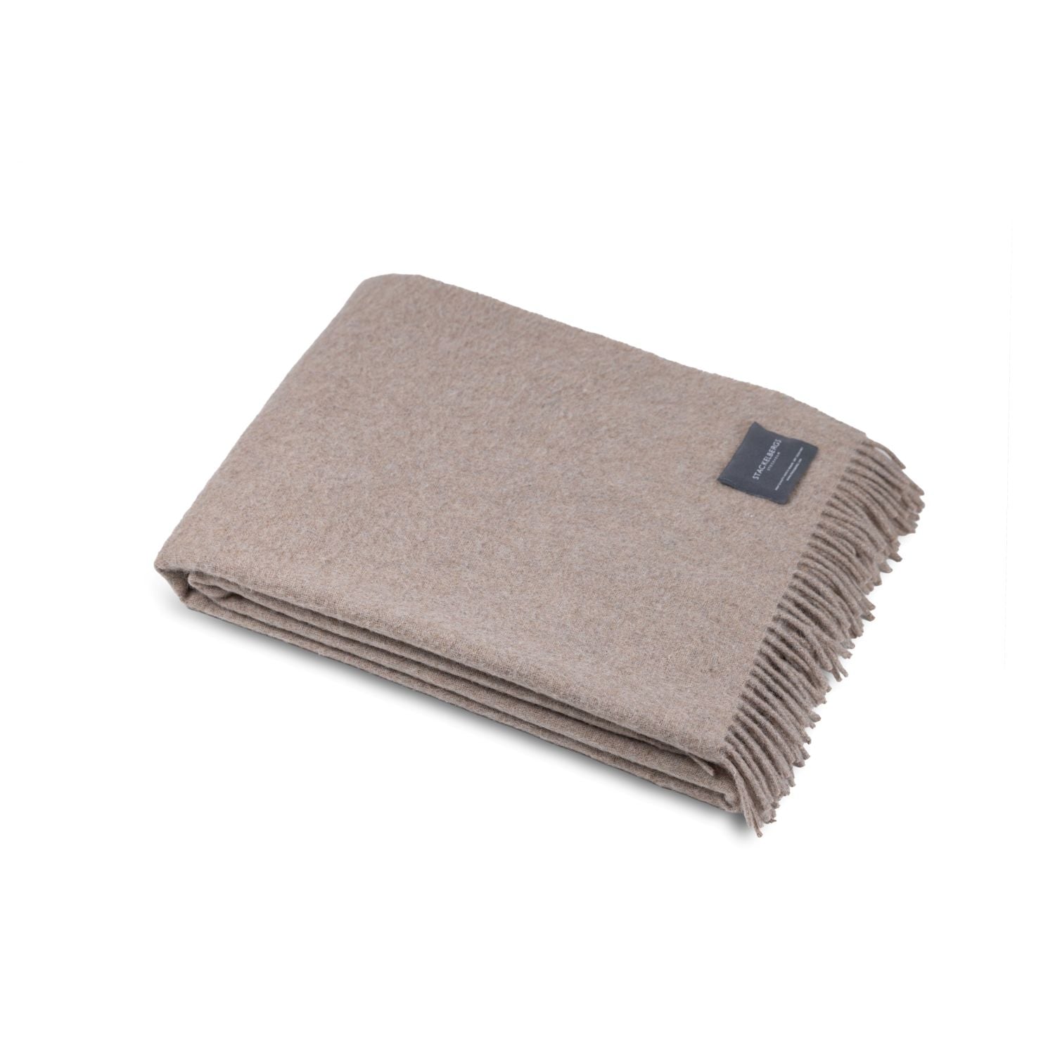 Recycled Alpaca Blanket Taupe