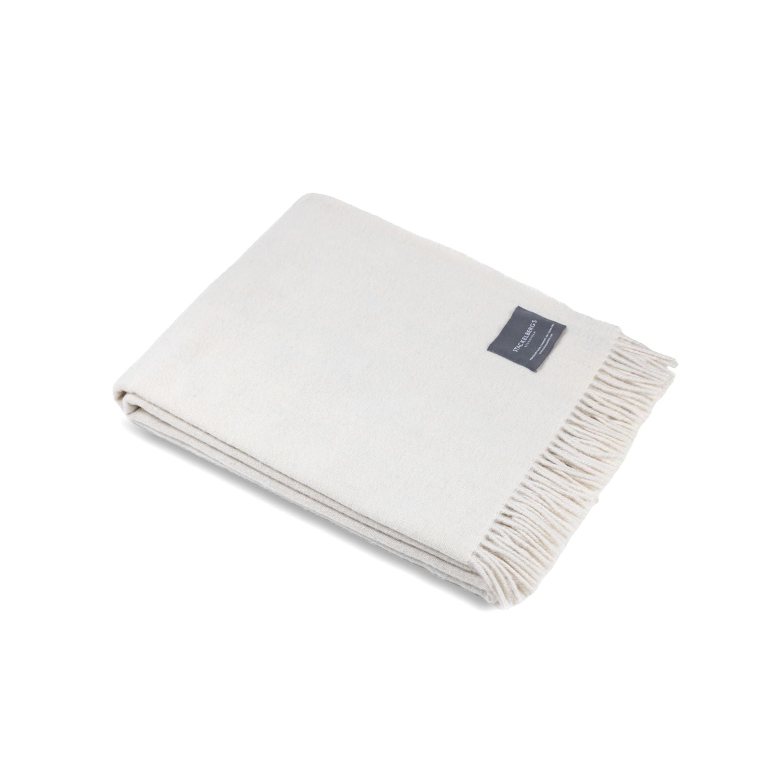 Recycled Alpaca Blanket Offwhite