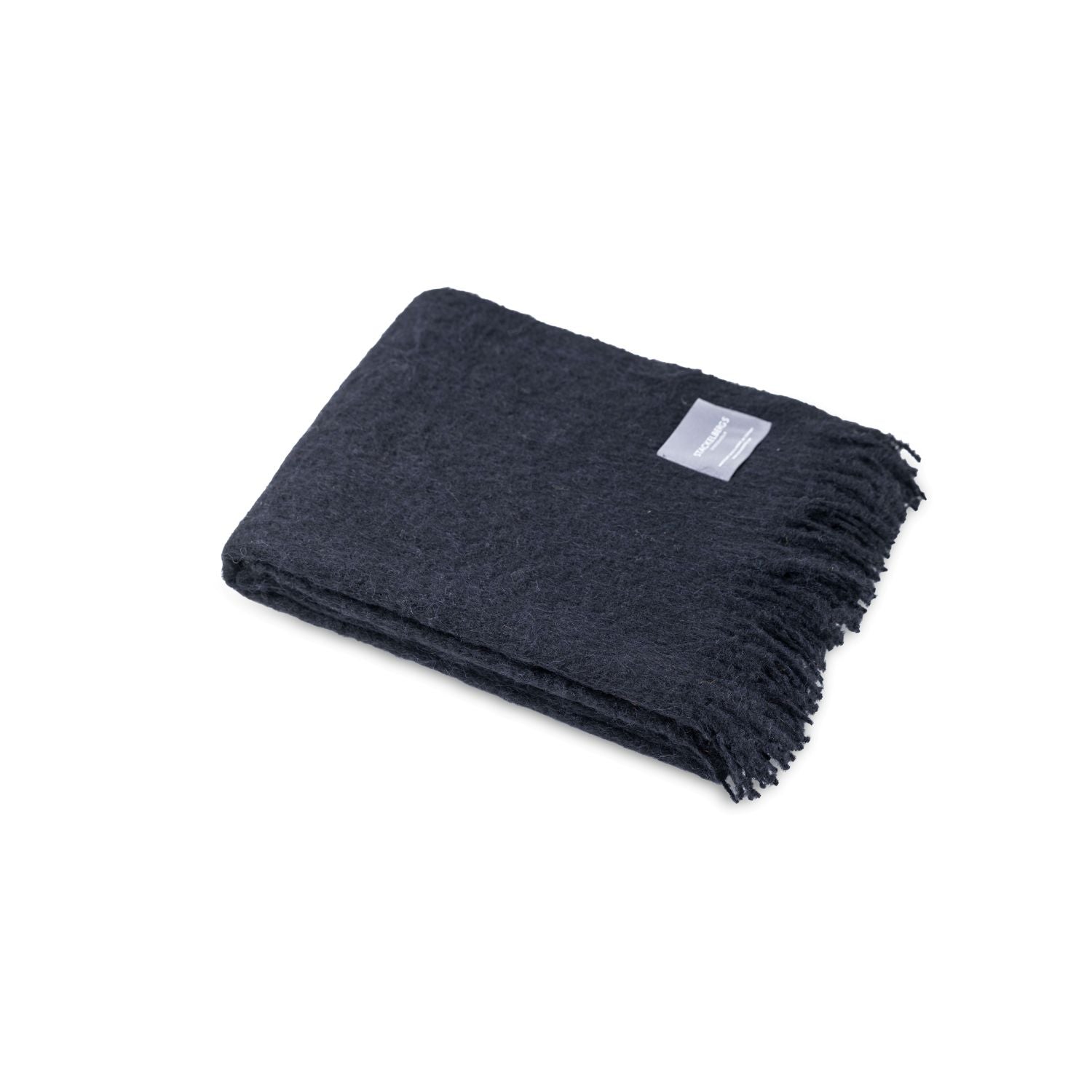 Brushed Alpaca Blanket Black
