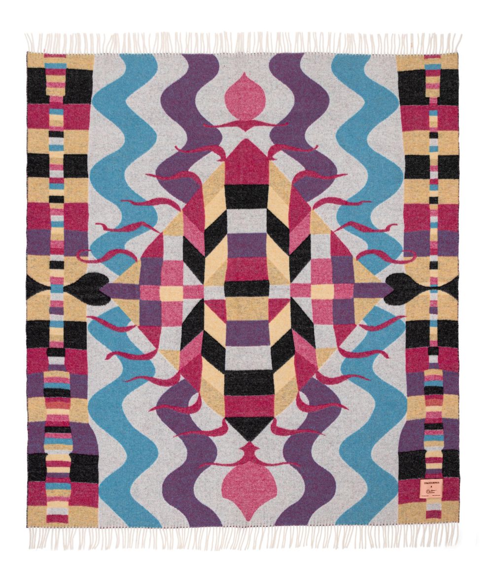Four Elements Wool Blanket Multi