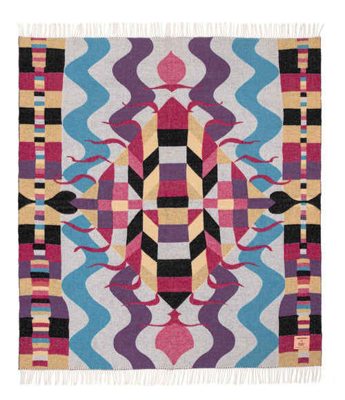 Four Elements Wool Blanket Multi