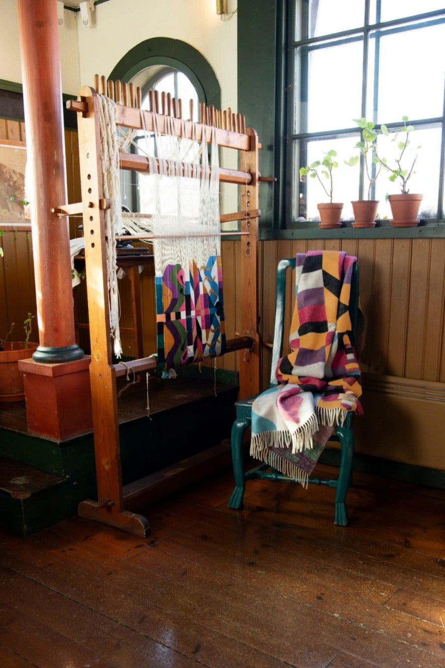 Four Elements Wool Blanket Multi
