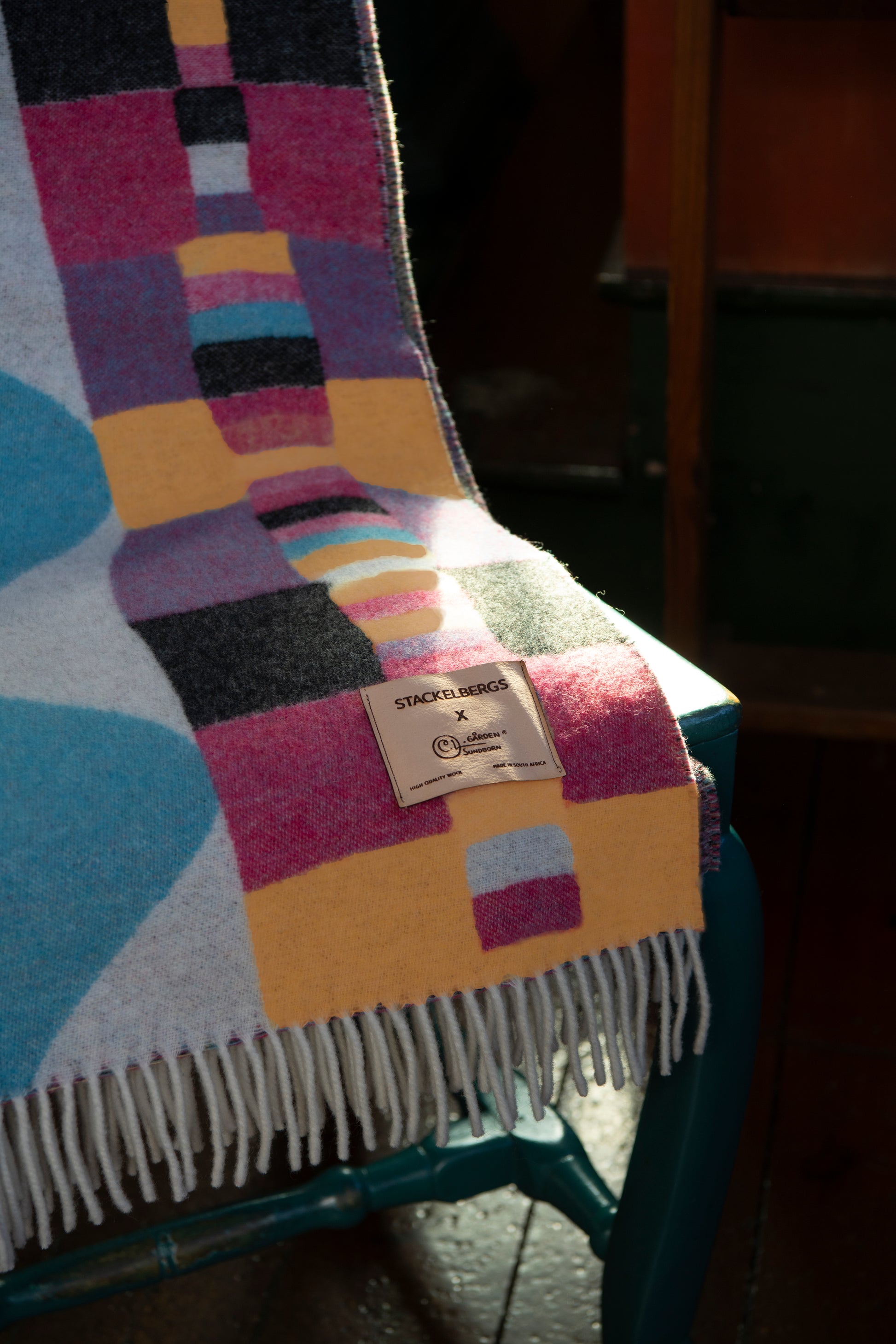 Four Elements Wool Blanket Multi